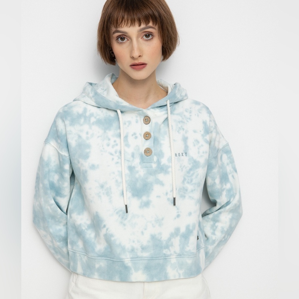 Roxy Girls Trip sweatshirt-Cool Blue women Size M (j6)